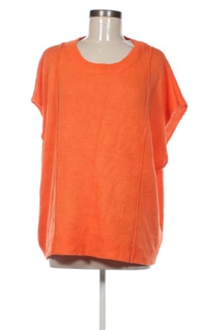 Γυναικείο πουλόβερ Unbranded, Μέγεθος 3XL, Χρώμα Πορτοκαλί, Τιμή 14,77 €