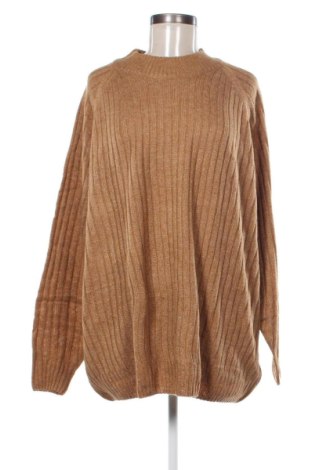 Дамски пуловер Up 2 Fashion, Размер 3XL, Цвят Кафяв, Цена 15,00 €