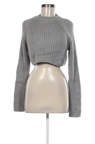 Дамски пуловер Zara, Размер S, Цвят Сив, Цена 14,31 €