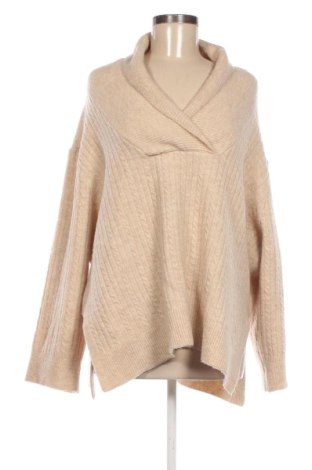 Pulover de femei Zara, Mărime L, Culoare Bej, Preț 71,99 Lei