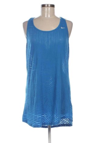 Дамски спортен топ Nike, Размер XL, Цвят Син, Цена 17,00 €