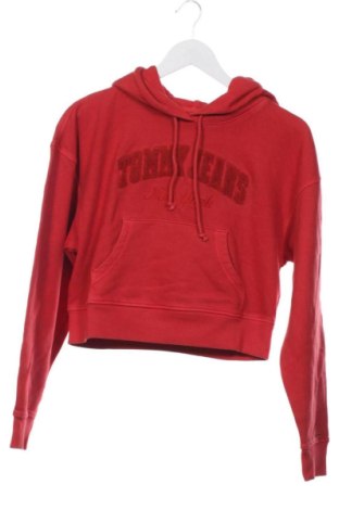 Damen Sweatshirt Tommy Jeans, Größe XS, Farbe Rot, Preis 134,99 €