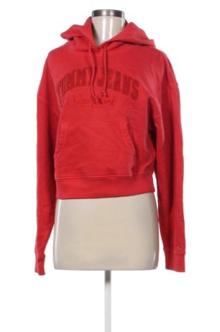 Damen Sweatshirt Tommy Jeans, Größe S, Farbe Rot, Preis 134,99 €