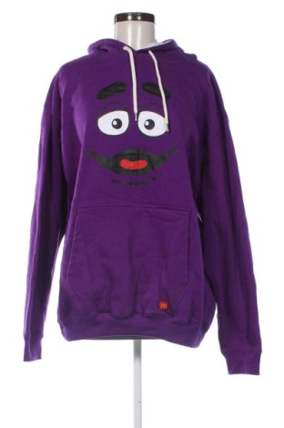 Γυναικείο φούτερ Unbranded, Μέγεθος XL, Χρώμα Βιολετί, Τιμή 9,99 €