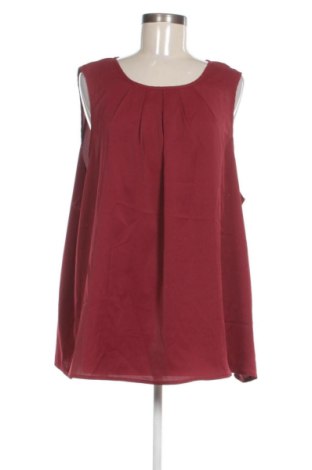 Γυναικείο τοπ SHEIN, Μέγεθος 4XL, Χρώμα Κόκκινο, Τιμή 15,00 €