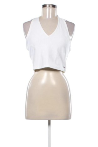 Damentop Tommy Jeans, Größe L, Farbe Weiß, Preis 44,99 €