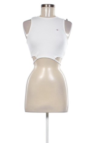 Γυναικείο τοπ Tommy Jeans, Μέγεθος XS, Χρώμα Εκρού, Τιμή 38,99 €, #135792696