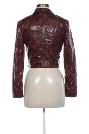 Geacă de piele pentru femei Bershka, Mărime S, Culoare Multicolor, Preț 183,99 Lei