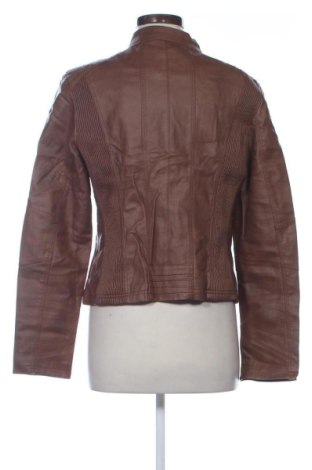 Damska kurtka skórzana Caroline Morgan, Rozmiar L, Kolor Brązowy, Cena 166,99 zł