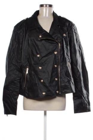 Női bőrdzseki City Chic, Méret XL, Szín Fekete, Ár 10 809 Ft