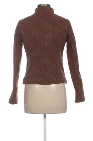 Γυναικείο δερμάτινο μπουφάν Desigual, Μέγεθος S, Χρώμα Καφέ, Τιμή 61,99 €