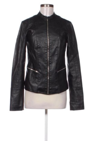 Дамско кожено яке Dorothy Perkins, Размер M, Цвят Черен, Цена 28,18 €