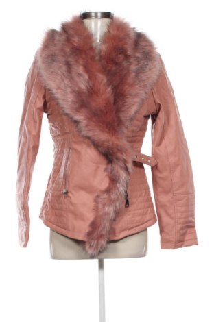 Dámska kožená bunda  Nature, Veľkosť XXL, Farba Popolavo ružová, Cena  85,95 €