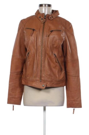 Dámská kožená bunda  Oakwood, Velikost XXL, Barva Hnědá, Cena  2 013,00 Kč