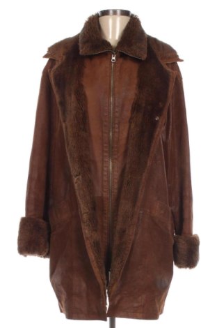 Damska kurtka skórzana Pier Angelini, Rozmiar M, Kolor Brązowy, Cena 266,00 zł