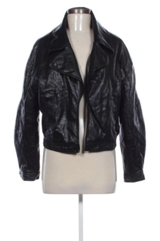 Γυναικείο δερμάτινο μπουφάν Primark, Μέγεθος M, Χρώμα Μαύρο, Τιμή 17,99 €