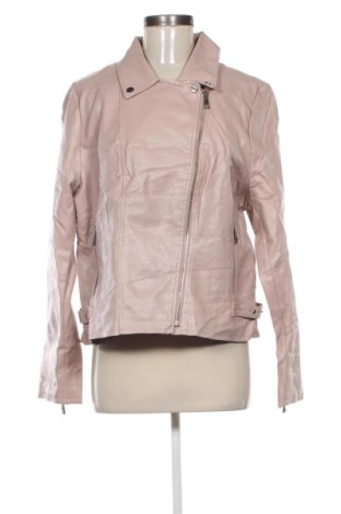 Damen Lederjacke Rivers, Größe XL, Farbe Aschrosa, Preis 23,99 €