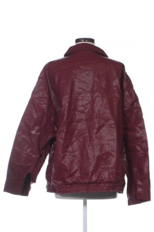 Dámská kožená bunda  SHEIN, Velikost 3XL, Barva Červená, Cena  579,00 Kč