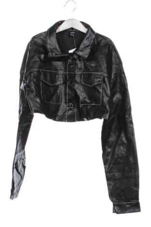 Dámska kožená bunda  SHEIN, Veľkosť XS, Farba Čierna, Cena  35,95 €