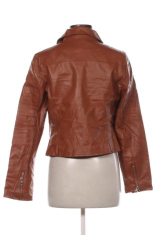Γυναικείο δερμάτινο μπουφάν SHEIN, Μέγεθος M, Χρώμα Καφέ, Τιμή 21,99 €