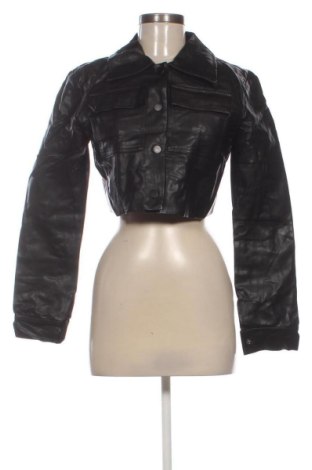 Γυναικείο δερμάτινο μπουφάν Unbranded, Μέγεθος S, Χρώμα Μαύρο, Τιμή 35,99 €