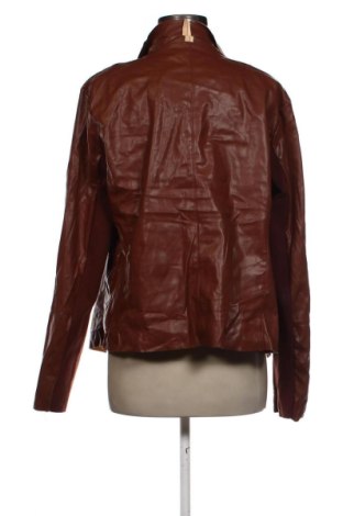 Γυναικείο δερμάτινο μπουφάν Unbranded, Μέγεθος L, Χρώμα Καφέ, Τιμή 23,99 €