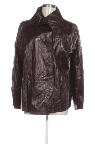 Dámská kožená bunda  Unbranded, Velikost XL, Barva Hnědá, Cena  1 417,00 Kč