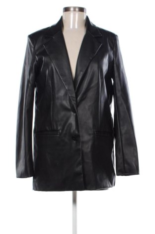 Geacă de piele pentru femei Unbranded, Mărime M, Culoare Negru, Preț 156,40 Lei