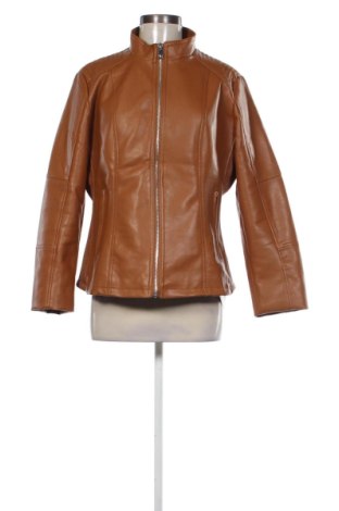 Дамско кожено яке Unbranded, Размер XL, Цвят Бежов, Цена 30,00 €