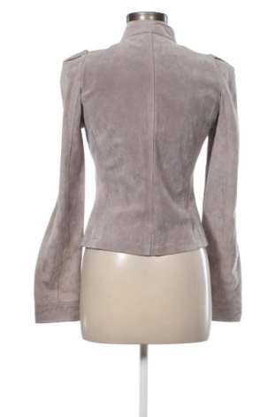 Geacă de piele pentru femei VILA, Mărime S, Culoare Gri, Preț 239,81 Lei