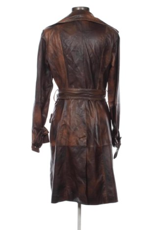 Дамско кожено яке Zara, Размер M, Цвят Кафяв, Цена 122,89 €