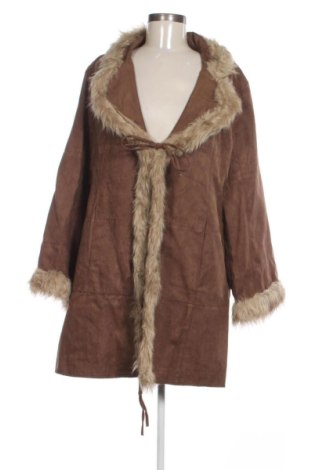 Dámský kabát  Bettina Sanz, Velikost XXL, Barva Hnědá, Cena  1 389,00 Kč
