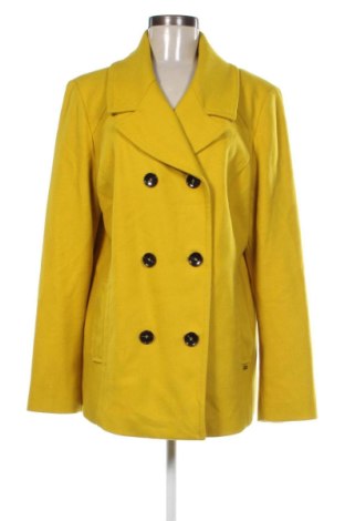 Γυναικείο παλτό S.Oliver, Μέγεθος XL, Χρώμα Κίτρινο, Τιμή 42,99 €