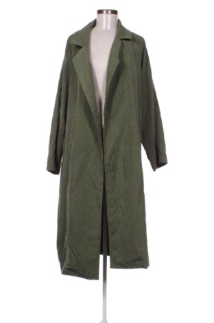 Дамско палто SHEIN, Размер M, Цвят Зелен, Цена 20,14 €