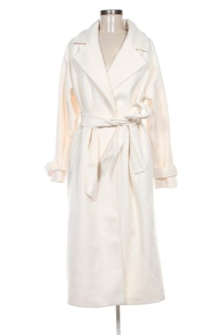 Дамско палто Sinsay, Размер M, Цвят Екрю, Цена 29,67 €