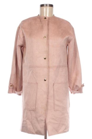 Дамско палто Zara, Размер S, Цвят Розов, Цена 21,47 €