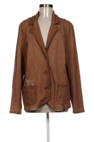 Дамско сако Gina Laura, Размер XXL, Цвят Кафяв, Цена 34,71 €