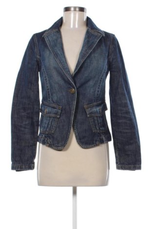 Sacou de femei Massimo Dutti, Mărime M, Culoare Albastru, Preț 208,53 Lei