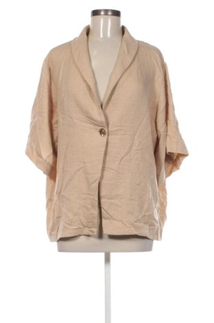 Γυναικείο σακάκι SHEIN, Μέγεθος XL, Χρώμα  Μπέζ, Τιμή 29,99 €
