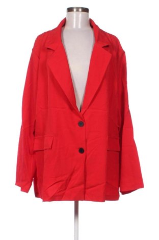 Dámské sako  SHEIN, Velikost 4XL, Barva Červená, Cena  729,00 Kč