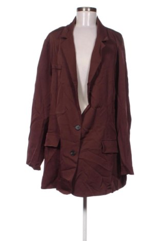 Дамско сако SHEIN, Размер 4XL, Цвят Кафяв, Цена 25,05 €