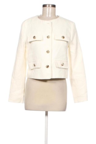 Sacou de femei Zara, Mărime M, Culoare Alb, Preț 127,45 Lei