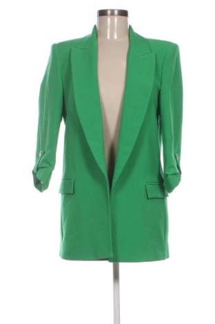 Γυναικείο σακάκι Zara, Μέγεθος XS, Χρώμα Πράσινο, Τιμή 19,99 €