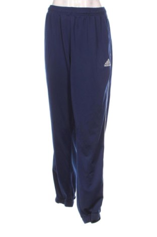 Pantaloni trening de femei Adidas, Mărime XXL, Culoare Albastru, Preț 109,25 Lei