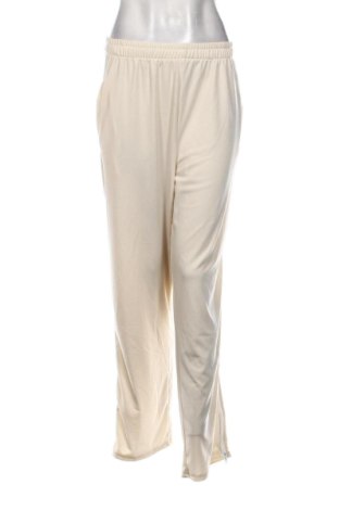Дамско спортно долнище Unbranded, Размер XL, Цвят Екрю, Цена 8,69 €