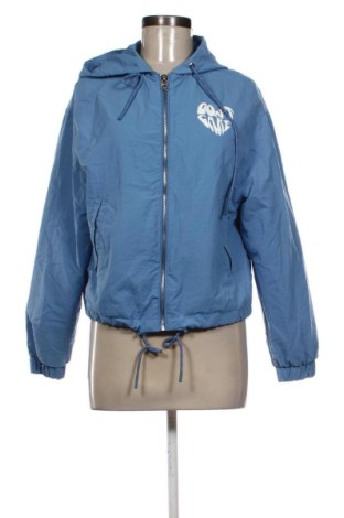 Γυναικείο μπουφάν Bershka, Μέγεθος S, Χρώμα Μπλέ, Τιμή 11,99 €