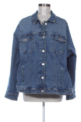 Γυναικείο μπουφάν Ms Mode, Μέγεθος 3XL, Χρώμα Μπλέ, Τιμή 23,99 €