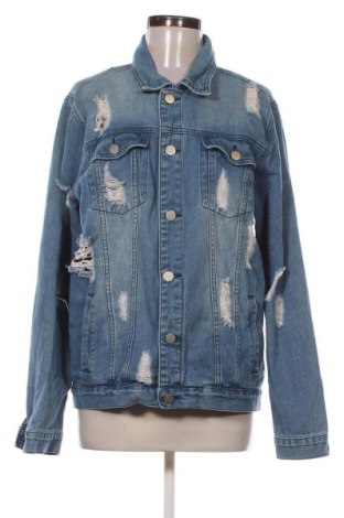 Γυναικείο μπουφάν SHEIN, Μέγεθος M, Χρώμα Μπλέ, Τιμή 19,99 €