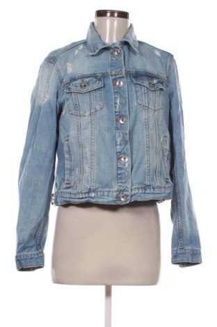 Γυναικείο μπουφάν Stradivarius, Μέγεθος L, Χρώμα Μπλέ, Τιμή 5,99 €