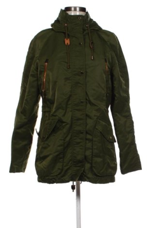 Γυναικείο μπουφάν Zara, Μέγεθος L, Χρώμα Πράσινο, Τιμή 25,00 €